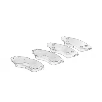 Jeu de 4 plaquettes de frein avant KOREA C10003OEM