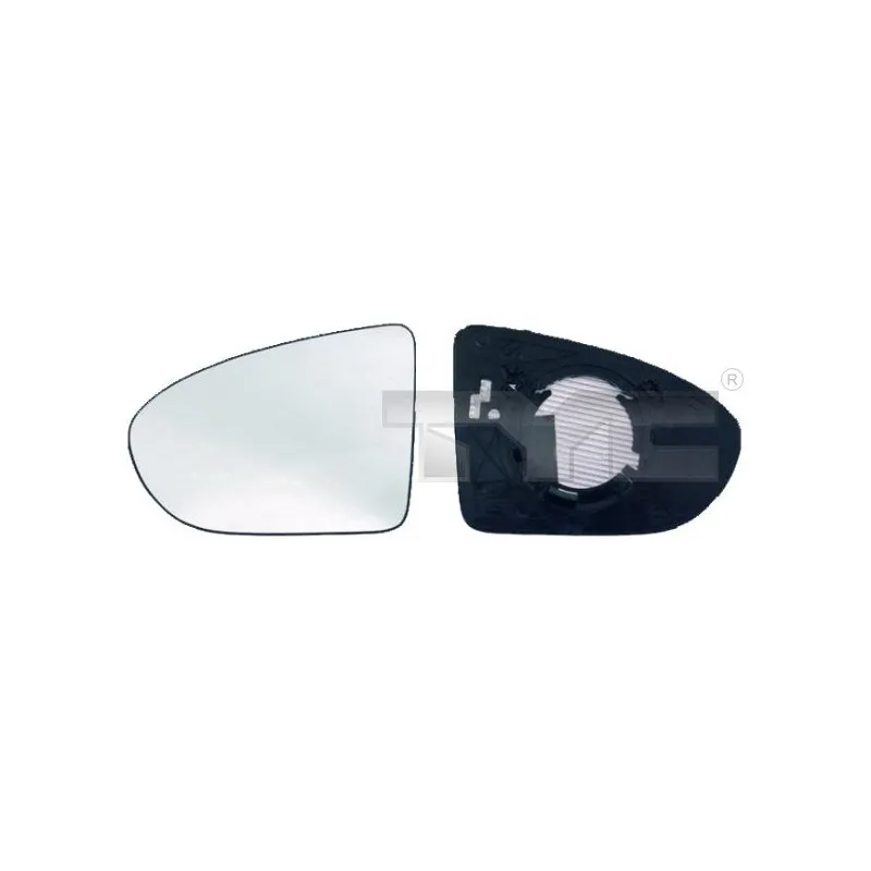Verre de rétroviseur, rétroviseur extérieur TYC 324-0030-1