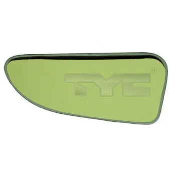 Verre de rétroviseur, rétroviseur extérieur TYC 324-0035-1