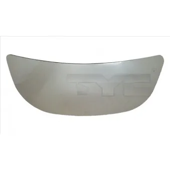Verre de rétroviseur, rétroviseur extérieur TYC 325-0079-1