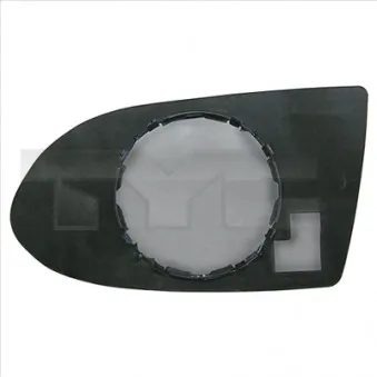 Verre de rétroviseur, rétroviseur extérieur TYC 325-0133-1