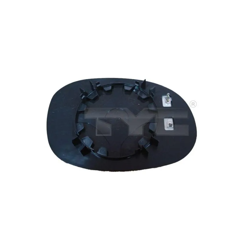 Verre de rétroviseur, rétroviseur extérieur TYC 326-0016-1