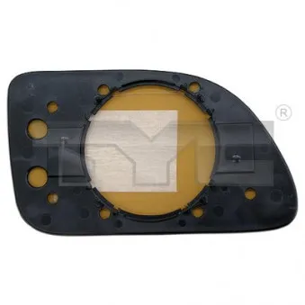 Verre de rétroviseur, rétroviseur extérieur TYC 328-0052-1