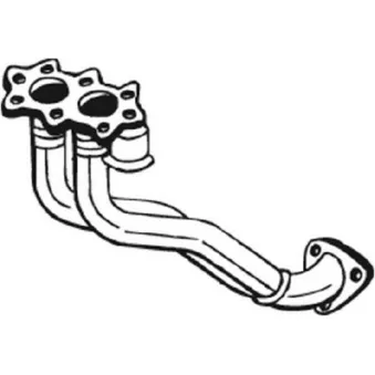 Tuyau d'échappement BOSAL 753-455