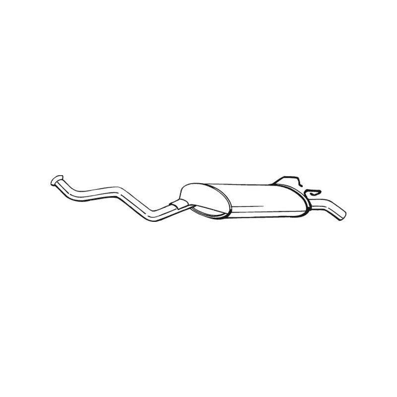 Silenciaux arrière BOSAL 280-539