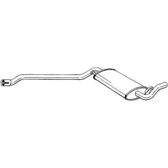 Silence central BOSAL 283-015