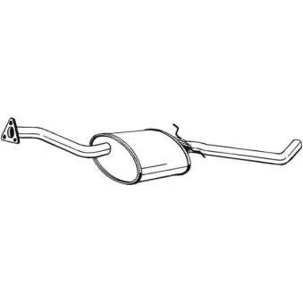 Silence central BOSAL 281-033