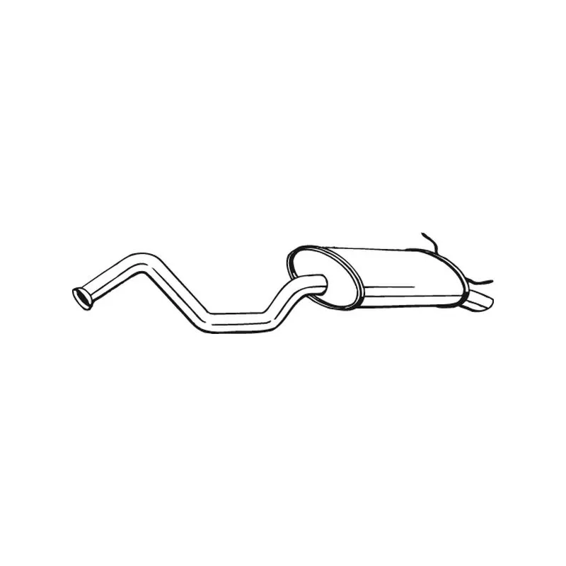 Silenciaux arrière BOSAL 278-769