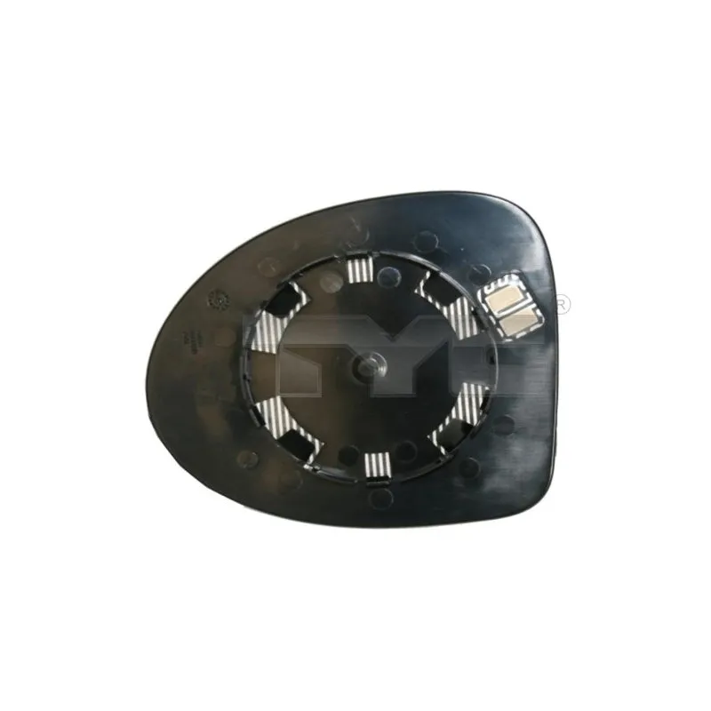 Verre de rétroviseur, rétroviseur extérieur TYC 328-0132-1