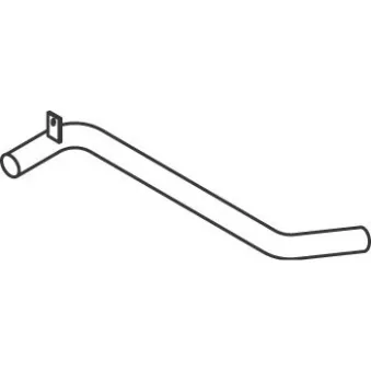 Tuyau d'échappement DINEX 50652