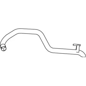 Tuyau d'échappement DINEX 54601