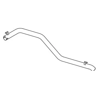 Tuyau d'échappement DINEX 54603