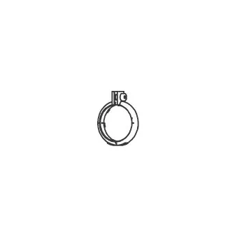 Pièces de serrage, échappement DINEX 56801