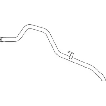 Tuyau d'échappement DINEX 56510
