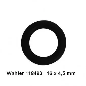 Joint, vanne EGR WAHLER 118493