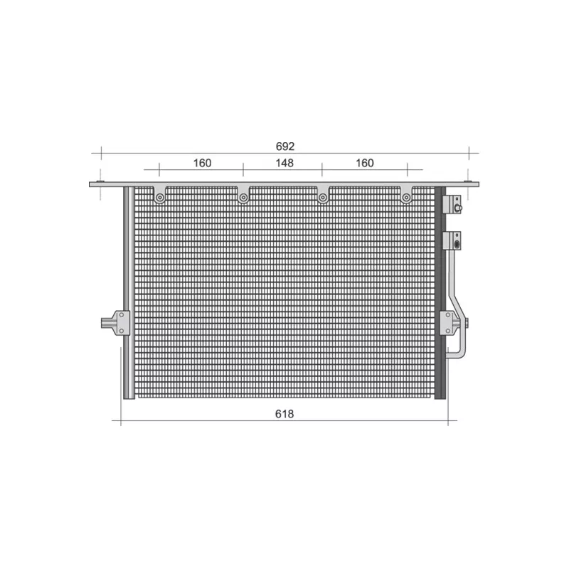 Condenseur, climatisation MAGNETI MARELLI 350203494000