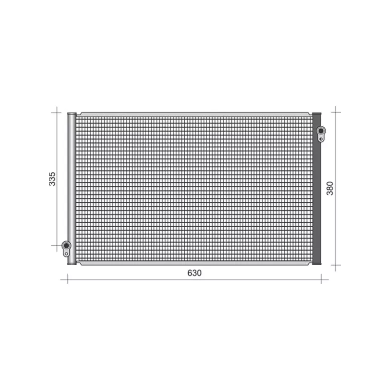 Condenseur, climatisation MAGNETI MARELLI 350203490000