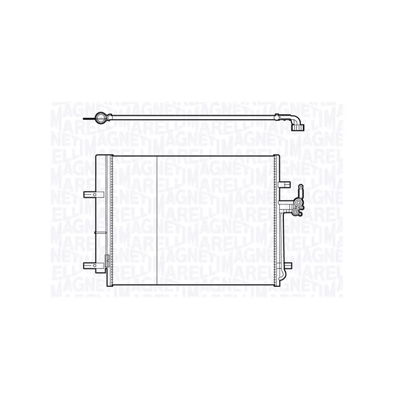Condenseur, climatisation MAGNETI MARELLI 350203712000