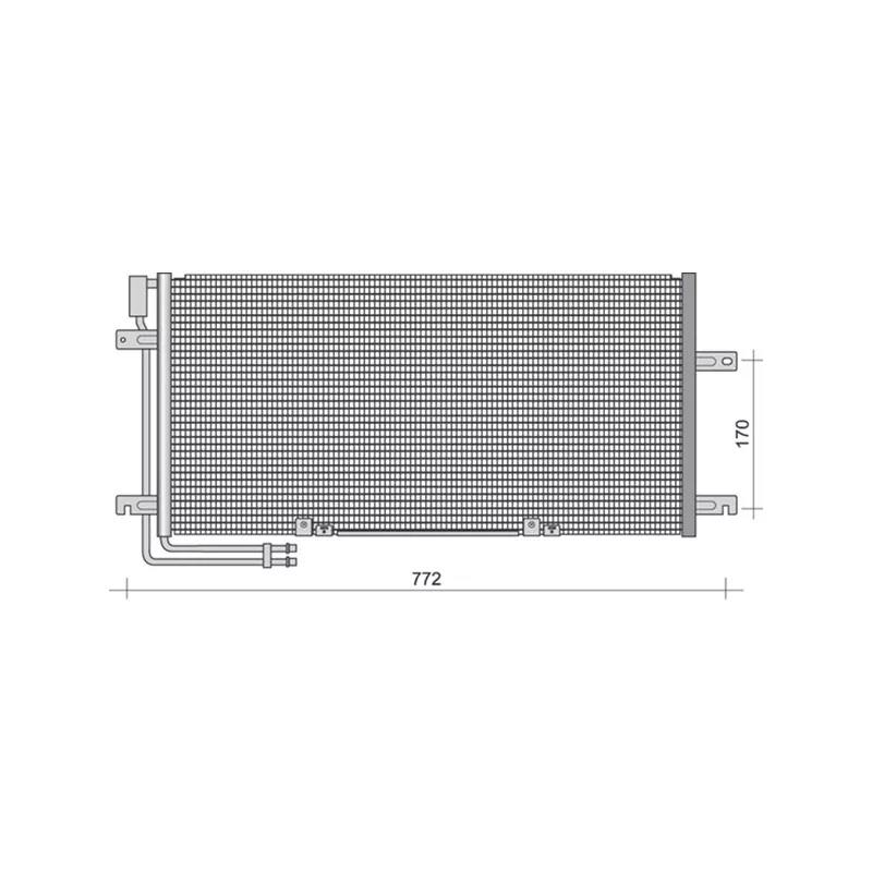 Condenseur, climatisation MAGNETI MARELLI 350203477000