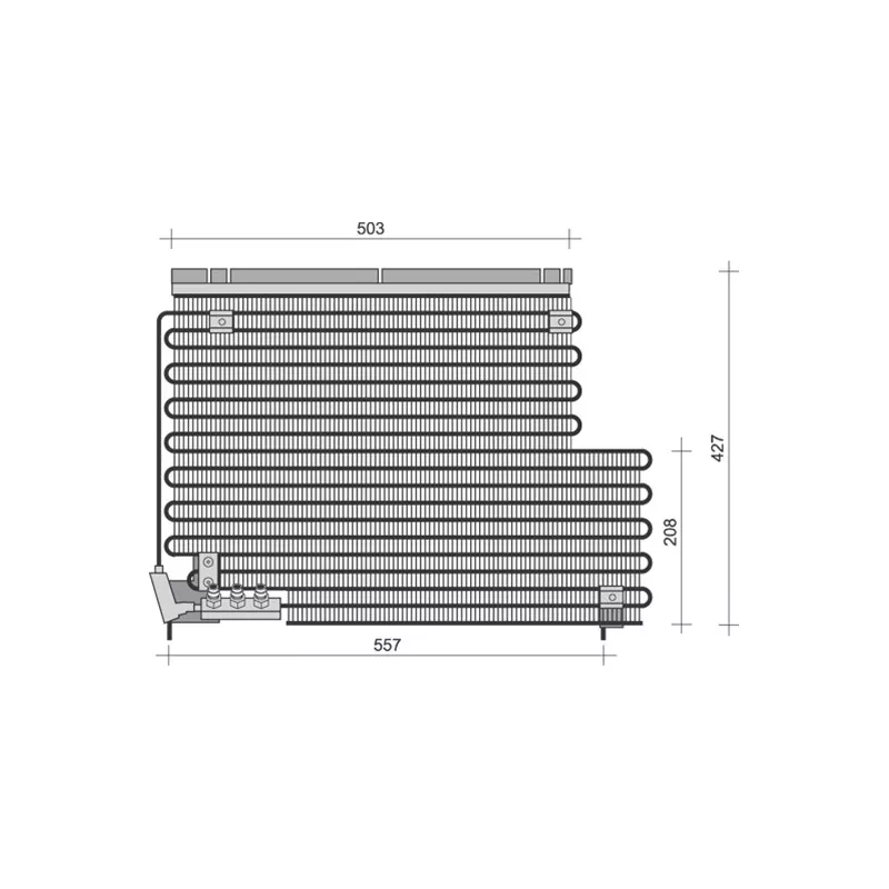 Condenseur, climatisation MAGNETI MARELLI 350203451000
