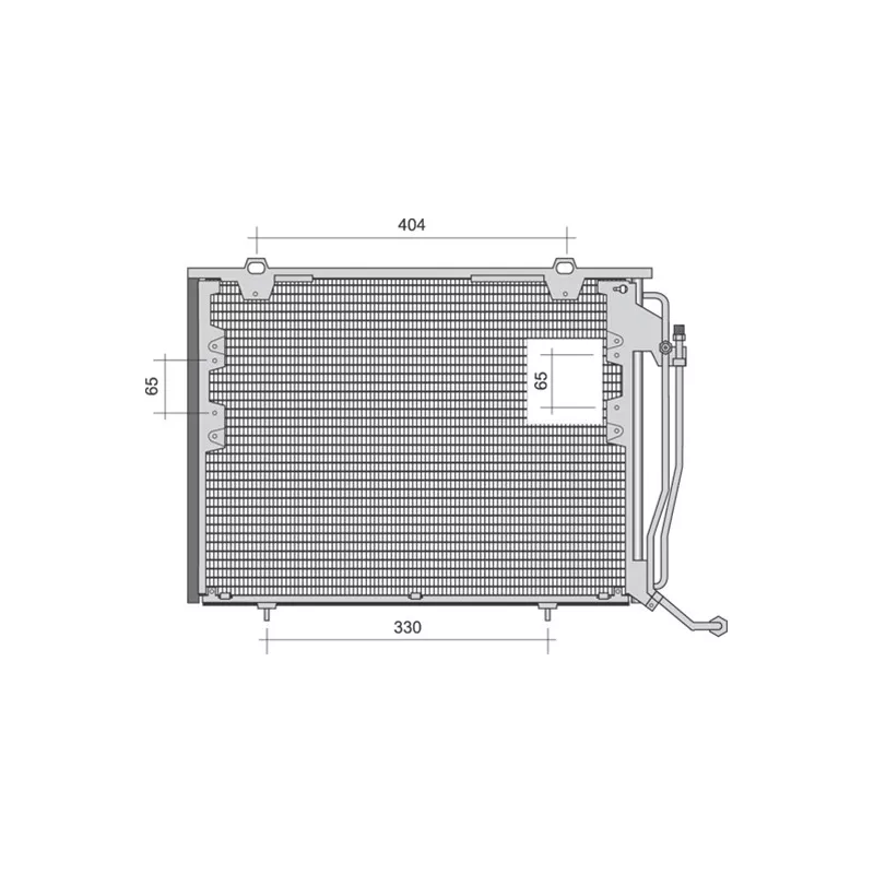 Condenseur, climatisation MAGNETI MARELLI 350203485000