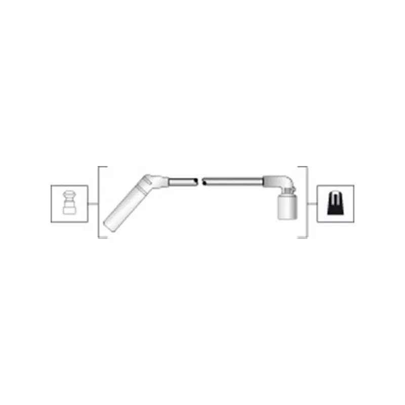 Kit de câbles d'allumage MAGNETI MARELLI 941318111292