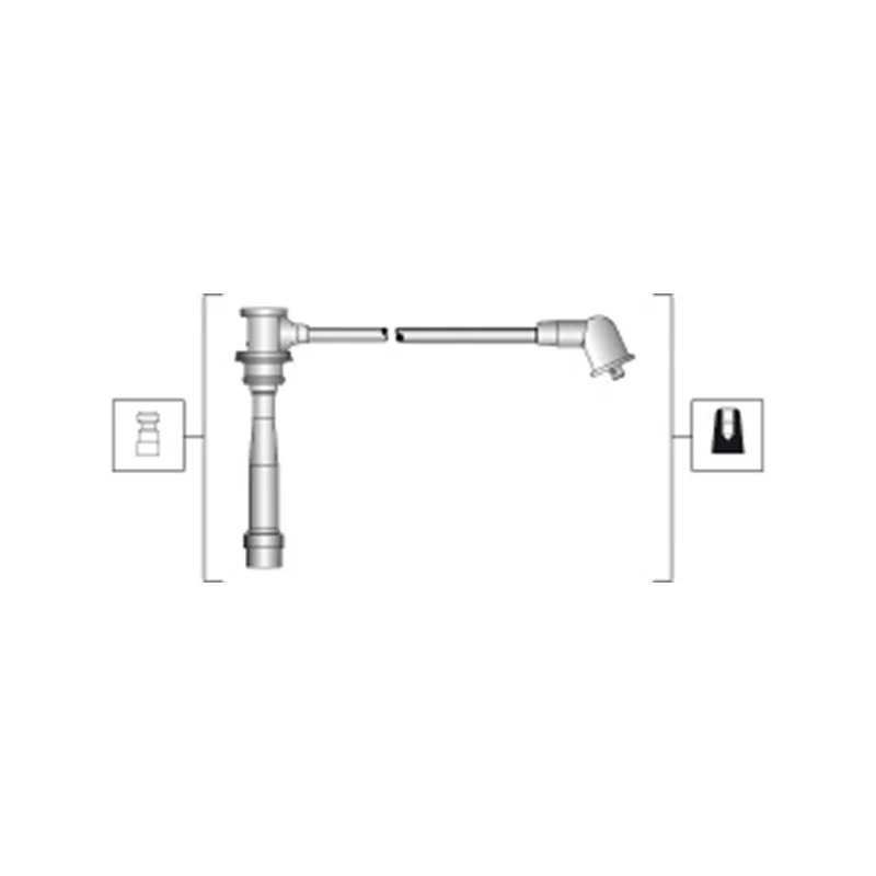 Kit de câbles d'allumage MAGNETI MARELLI 941318111288