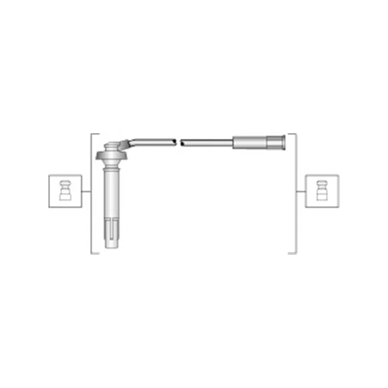 Kit de câbles d'allumage MAGNETI MARELLI 941318111309
