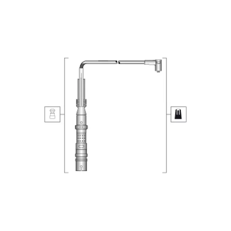 Kit de câbles d'allumage MAGNETI MARELLI 941318111298