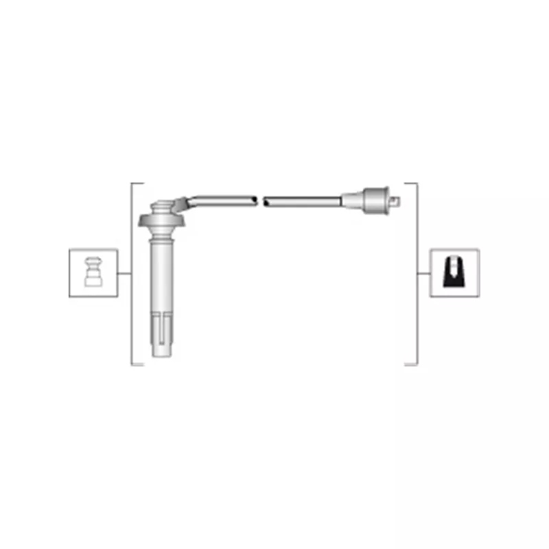 Kit de câbles d'allumage MAGNETI MARELLI 941318111310