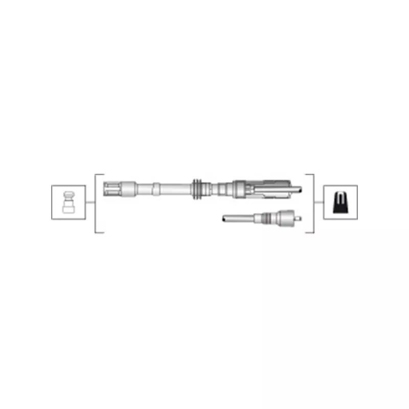 Kit de câbles d'allumage MAGNETI MARELLI 941318111275
