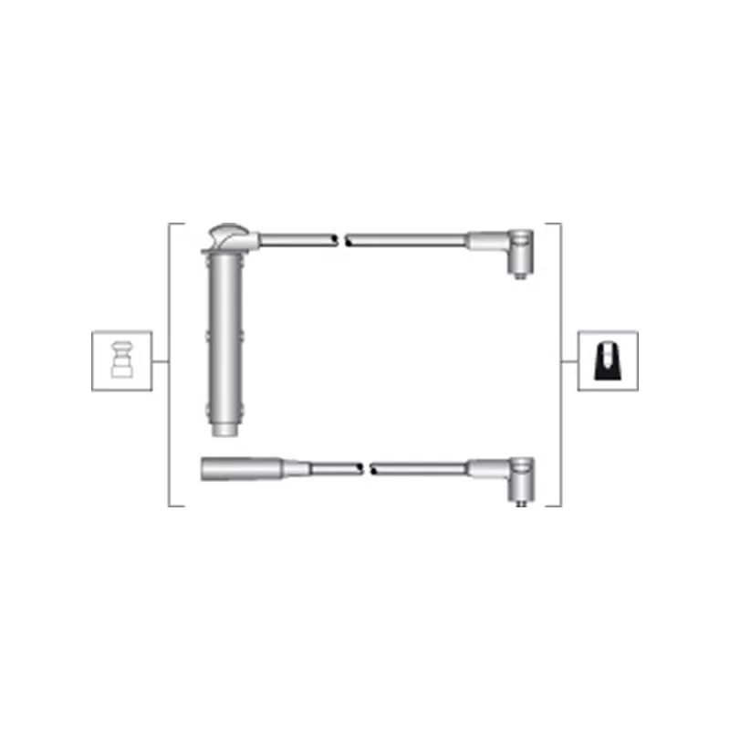 Kit de câbles d'allumage MAGNETI MARELLI 941318111295