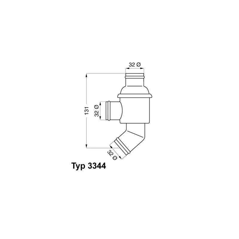 Thermostat d'eau WAHLER 3344.75