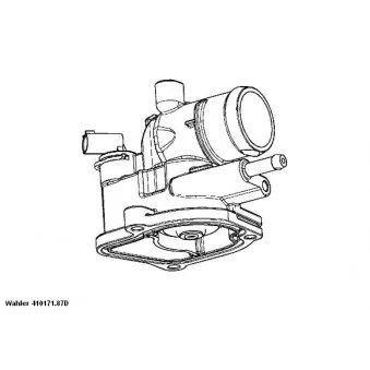 Thermostat d'eau WAHLER 410171.87D