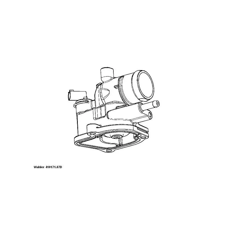 Thermostat d'eau WAHLER 410171.87D