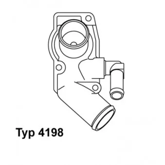 Thermostat d'eau WAHLER 4198.92D