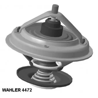 Thermostat d'eau WAHLER 4472.83D