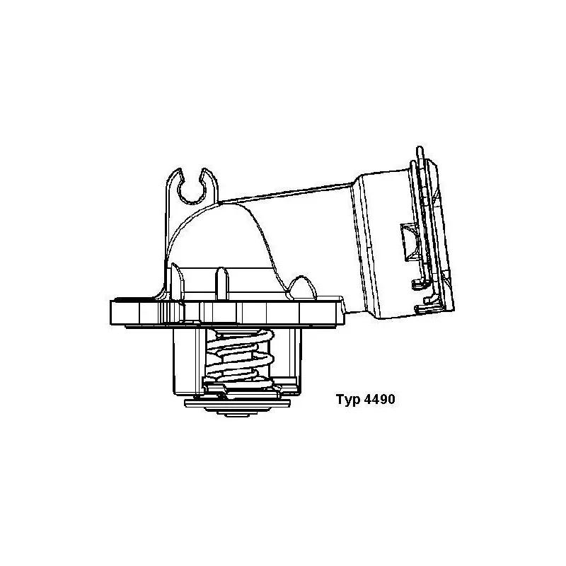 Thermostat d'eau WAHLER 4490.87D