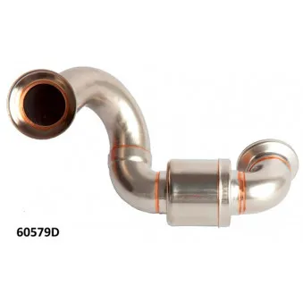 Tuyauterie, vanne EGR WAHLER 60579D