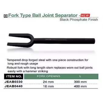 Extracteur pour rotules et goupilles TOPTUL JEAB0330