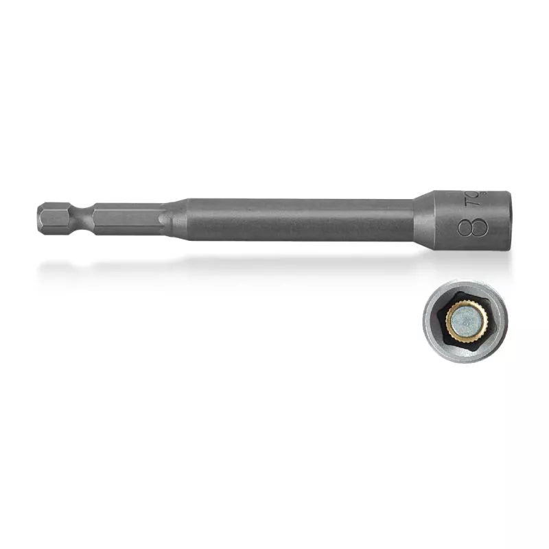Douille sur embout de vissage 1/4" TOPTUL BEAB0808G