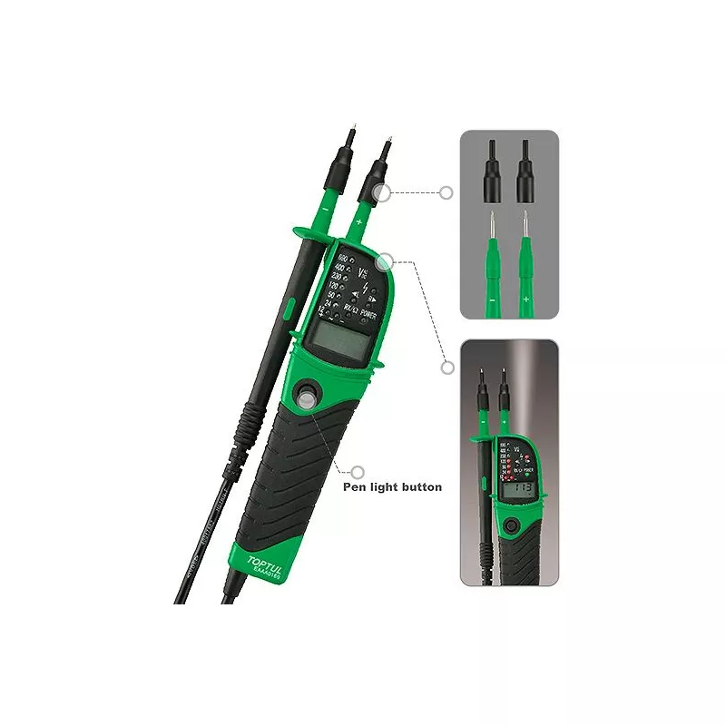 Appareil de diagnostic pour installation électrique TOPTUL EAAA0169