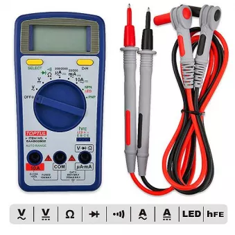 Appareil de diagnostic pour installation électrique TOPTUL EAAB0260