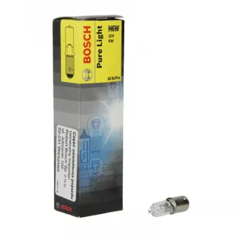 Ampoule H6W BOSCH 1 987 302 232/10