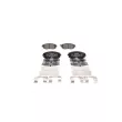 Jeu de 4 plaquettes de frein avant BOSCH 0 986 494 653 - Visuel 2