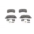 Jeu de 4 plaquettes de frein avant BOSCH 0 986 494 610 - Visuel 3