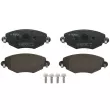 Jeu de 4 plaquettes de frein avant BOSCH 0 986 494 724 - Visuel 1