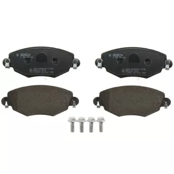Jeu de 4 plaquettes de frein avant BOSCH 0 986 494 724