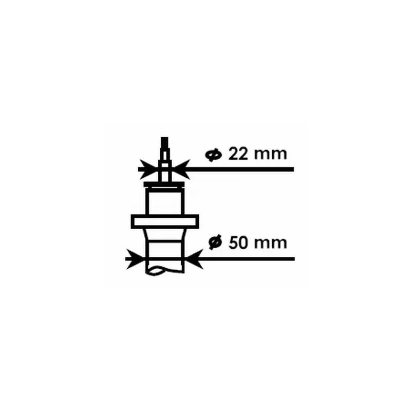 Jeu de 2 amortisseurs avant KYB 324703