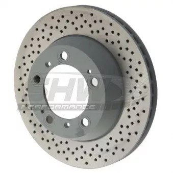 Jeu de 2 disques de frein arrière SHW PRX39863